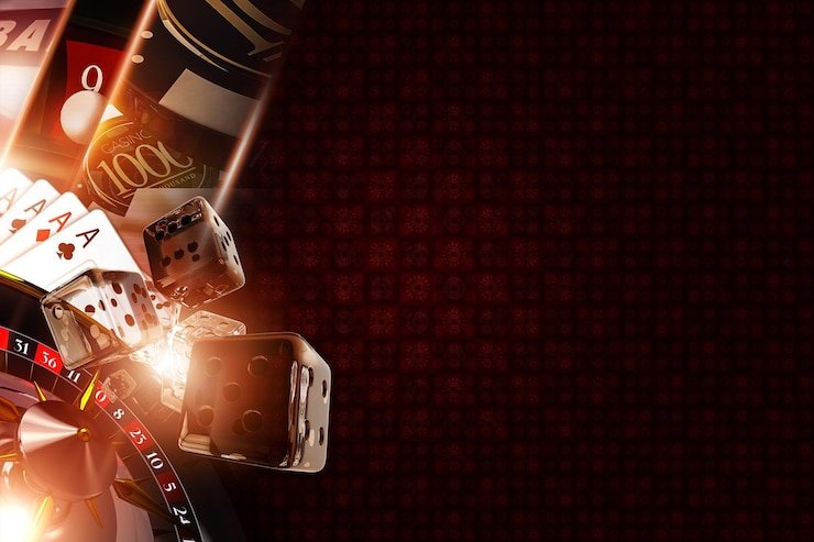 Sesi blackjack langsung dengan dealer dan kontrol taruhan di layar