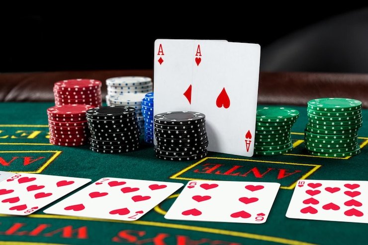 Chat interaktif pemain dalam sesi permainan meja langsung
